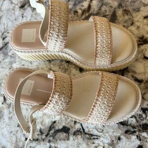 Dolce Vita Drake platform/wedge sandals